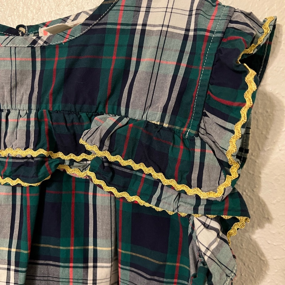 J. Crew: Girls' Sleeveless Ruffle-trim Top For Girls  
 Love. Ruffles Cotton - Picture 4 of 6